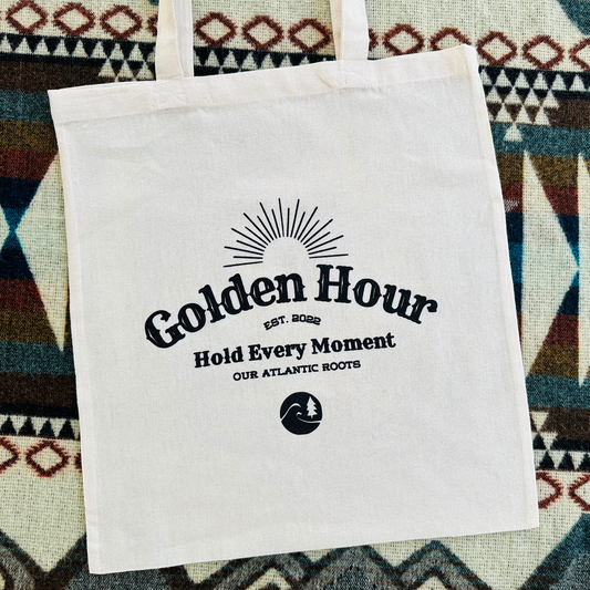 'Golden Hour' 100% Organic Cotton Tote Bag